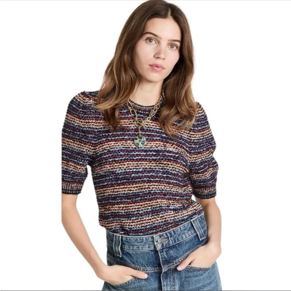 Ulla Johnson Elara Knit Top, Size Small, VGUC